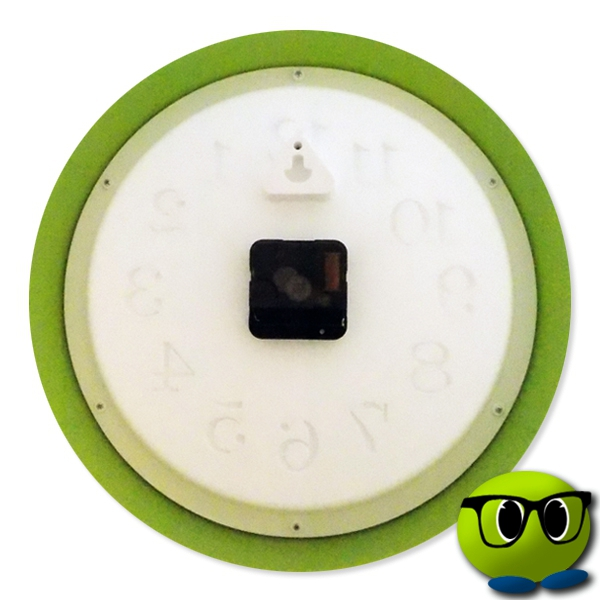 Horloge Design Fond Blanc - Mrbulle 4 Horloge Design Fond Blanc - Mrbulle – Image 2