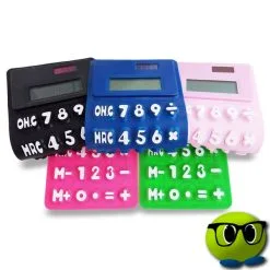 Calculatrice En Plastique à La Couleur Verte - Mrbulle -Magasin De Décoration 4778 photo