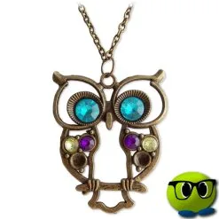 Collier Ravissant à Pendentif Hibou - Mrbulle