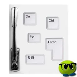 Magnets Originaux à La Forme De Touches De Clavier X5 - Mrbulle