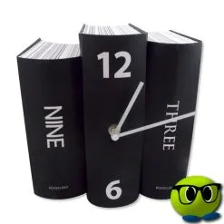 Horloge En Forme De Trois Livres - Mrbulle -Magasin De Décoration 5213 photo
