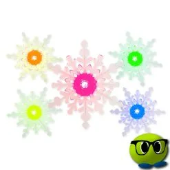 Flocon De Neige Lumineux Pour Une Décoration Exceptionnelle - Mrbulle -Magasin De Décoration 5224 photo