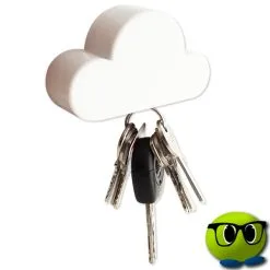 Accroche-clés Nuages Pour Ne Plus Perdre Ses Clés - Mrbulle