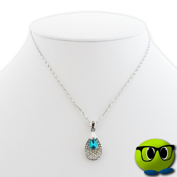 Collier Pendentif Argenté Pour Toutes Les Soirées - Mrbulle 4 Collier Pendentif Argenté Pour Toutes Les Soirées - Mrbulle – Image 2