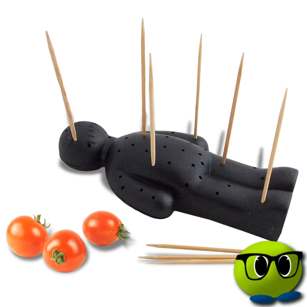 Porte Cure-dent Fun à La Forme D'une Poupée Vaudou - Mrbulle 3 Porte Cure-dent Fun à La Forme D'une Poupée Vaudou - Mrbulle