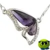 Ravissant Collier à Pendentif Papillon Et Au Faux Cristal Violet - Mrbulle 1 Ravissant Collier à Pendentif Papillon Et Au Faux Cristal Violet - Mrbulle -Magasin De Décoration 5599 photo