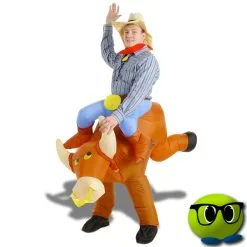 Superbe Costume De Toréro à Dos De Taureau Gonflable - Mrbulle