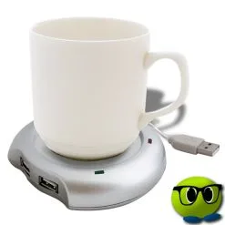 Chauffe-tasse USB Inédit Avec Un Hub 4 Ports - Mrbulle