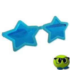 Grosses Lunettes Tendances à La Forme D'étoiles - Mrbulle -Magasin De Décoration 5709 photo