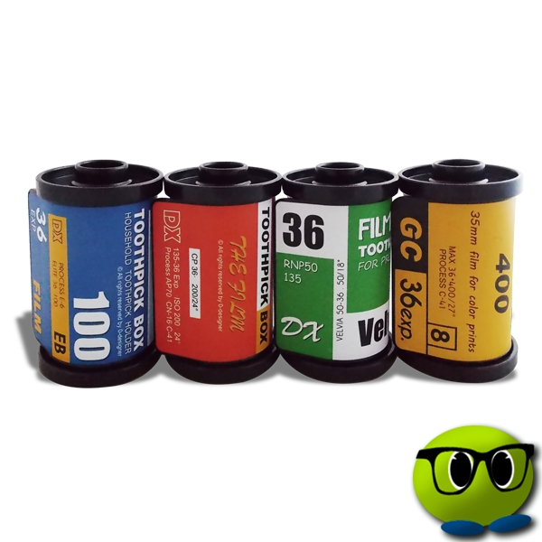 Range Cure-dent Insolite à La Forme D'un Pellicule Photo - Mrbulle 5 Range Cure-dent Insolite à La Forme D'un Pellicule Photo - Mrbulle – Image 3