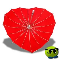Parapluie Romantique En Forme De Coeur Rouge - Mrbulle 6 Parapluie Romantique En Forme De Coeur Rouge - Mrbulle -Magasin De Décoration 5877 photo