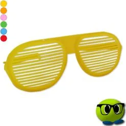 Grosses Lunettes Extraordinaires à Rayures - Mrbulle