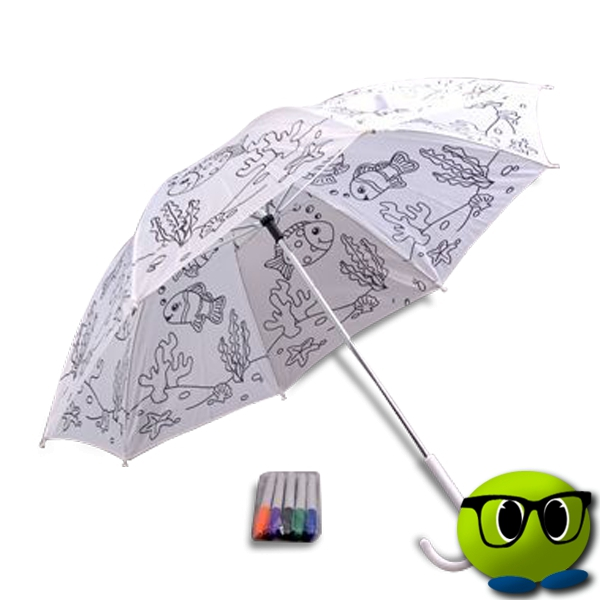 Parapluie à Motifs Poisson à Colorier - Mrbulle 3 Parapluie à Motifs Poisson à Colorier - Mrbulle