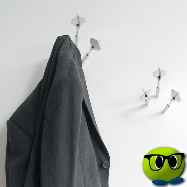 Lot De 3 Porte-manteaux En Forme De Fléchettes - Mrbulle 3 Lot De 3 Porte-manteaux En Forme De Fléchettes - Mrbulle