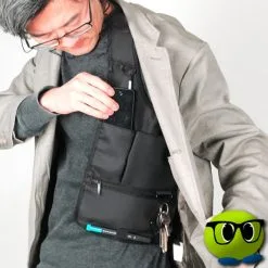 Sacoche En Forme De Gilet Multi-poche - Mrbulle