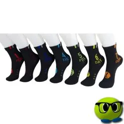 Lot De 7 Chaussettes Pour Chaque Jour De La Semaine - Mrbulle