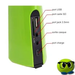 Enceinte Et Lampe à Fontaine - Mrbulle -Magasin De Décoration 6341 photo