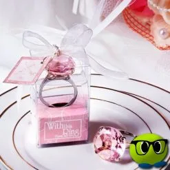 Porte-clés Bague à Gros Diamants - Mrbulle