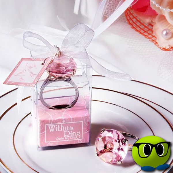 Porte-clés Bague à Gros Diamants - Mrbulle 3 Porte-clés Bague à Gros Diamants - Mrbulle