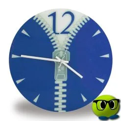 Montre Murale Fermeture éclair - Mrbulle