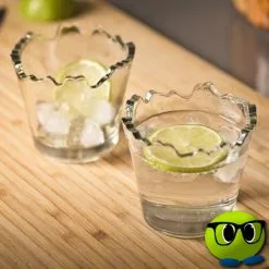 Lot De 2 Verres Effet ébréché - Mrbulle