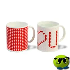 Tasse Pour Amoureux Avec Cœur Ou I Love U - Mrbulle