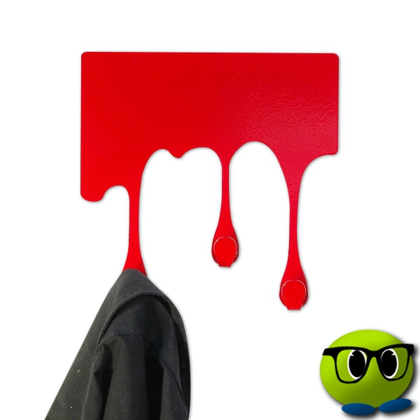 Porte-manteau En Forme De Peinture En Train De Couler - Mrbulle 3 Porte-manteau En Forme De Peinture En Train De Couler - Mrbulle