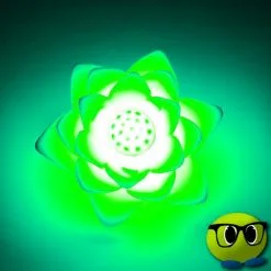Lampe En Forme De Fleur De Lotus Avec 7 Couleurs LED - Mrbulle -Magasin De Décoration 6577 photo