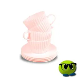 Moules à Muffin En Forme De Tasse Et Sous-tasse - Mrbulle -Magasin De Décoration 6597 photo
