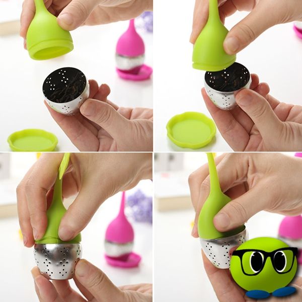 Infuseur à Thé Feuille Avec Support - Mrbulle 6 Infuseur à Thé Feuille Avec Support - Mrbulle – Image 4