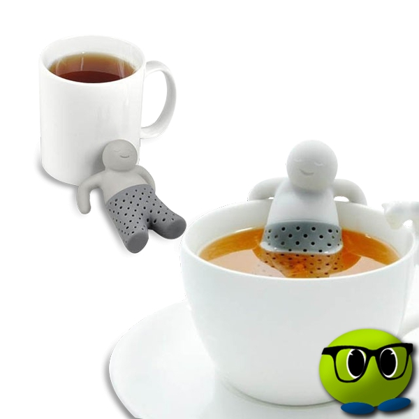 Infuseur De Thé En Forme De Bonhomme Relax - Mrbulle 3 Infuseur De Thé En Forme De Bonhomme Relax - Mrbulle