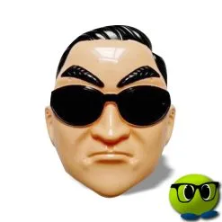 Masque Gangnam Style Psy En PVC - Mrbulle