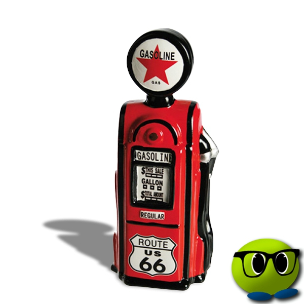 Tirelire Pompe à Essence En Céramique - Mrbulle 4 Tirelire Pompe à Essence En Céramique - Mrbulle – Image 2