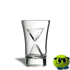 Verres Twister à Double Chambre - Mrbulle -Magasin De Décoration 6880 photo