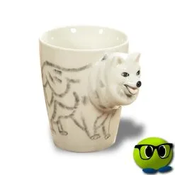 Mug 3D Chien Loup En Céramique - Mrbulle