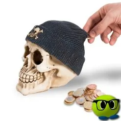 Tirelire Tête De Mort Bonnet De Pirate - Mrbulle
