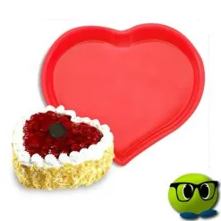 Moule Silicone Coeur 26cm - Mrbulle