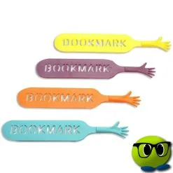 Lot 4 Marque-pages Mains - Mrbulle -Magasin De Décoration 7033 photo