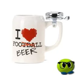 Chope De Bière I Love Beer Avec Sonnette - Mrbulle -Magasin De Décoration 7068 photo