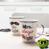 Duo De Tasses Monsieur Et Madame Right - Mrbulle -Magasin De Décoration 7071 photo