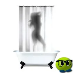 Rideau De Douche Silhouette Sexy - Mrbulle
