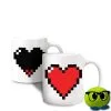 Tasse Thermo-réactive à Motif Coeur Pixel - Mrbulle 2 Tasse Thermo-réactive à Motif Coeur Pixel - Mrbulle -Magasin De Décoration 7103 photo