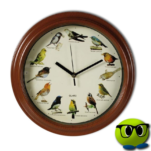 Horloge Mélodie Oiseaux Forme Circulaire - Mrbulle 3 Horloge Mélodie Oiseaux Forme Circulaire - Mrbulle