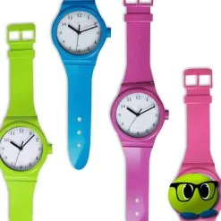 Horloge Murale Montre Colorée En Plastique - Mrbulle