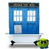 Rideau De Douche Tardis - Mrbulle 1 Rideau De Douche Tardis - Mrbulle -Magasin De Décoration 7128 photo