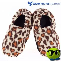 1 Paire De Chaussons Chauffants à La Micro-onde - Mrbulle -Magasin De Décoration 7141 photo