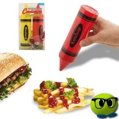 Crayons Ketchup Et Moutarde - Mrbulle