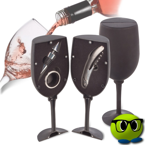 Coffret Oenologie En Forme De Verre à Vin - Mrbulle 3 Coffret Oenologie En Forme De Verre à Vin - Mrbulle