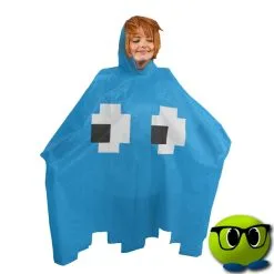 Poncho Imperméable Fantôme De PacMan - Mrbulle