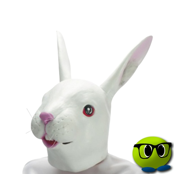 Masque Déguisement Lapin Blanc - Mrbulle 3 Masque Déguisement Lapin Blanc - Mrbulle